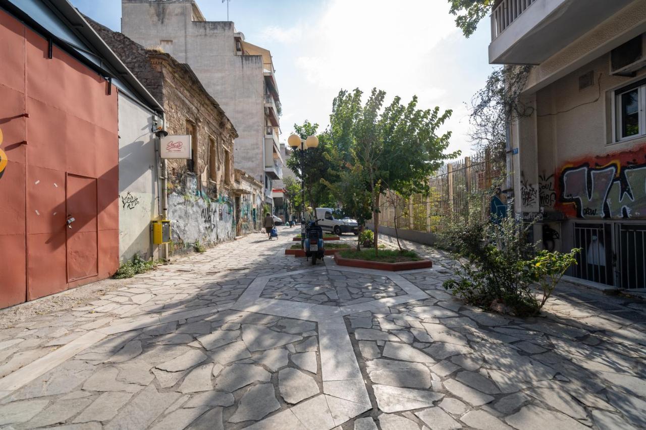 Ferienwohnung Petit Keramikos Studio - Historic Center Athen Exterior foto